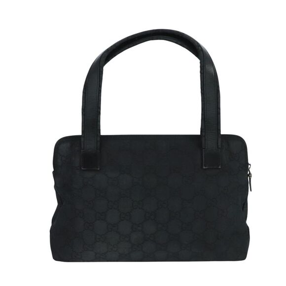 Gucci Gg Canvas Black Canvas Shoulder Bag (Pre-Owned) - Picture 2 of 16